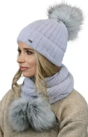 cieply-komplet-czapka-szal-zima-pompony-kolor-al4