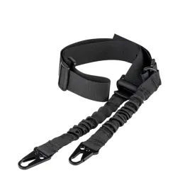 zawieszenie-taktyczne-pas-nosny-bungee-2-punktowy-do-broni-czarny