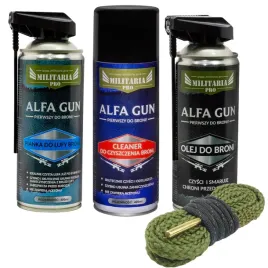 czyszczenie-i-konserwacja-broni-9mm-alfa-gun-spray-wycior-sznurowy-zestaw