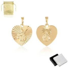 piekny-medalik-dwustronny-szkaplerz-18k-serce-stal-chirurgiczna-gratis