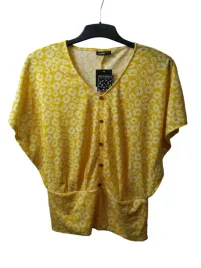 bluzka-damska-janina-rozmiar-38-zolta-w-kwiaty