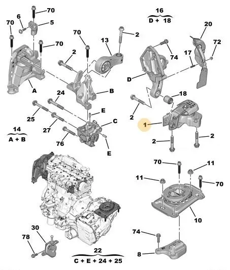 poduszka-silnika-citroen-jumpy-iii-spacetourer-hdi-stan-nowy