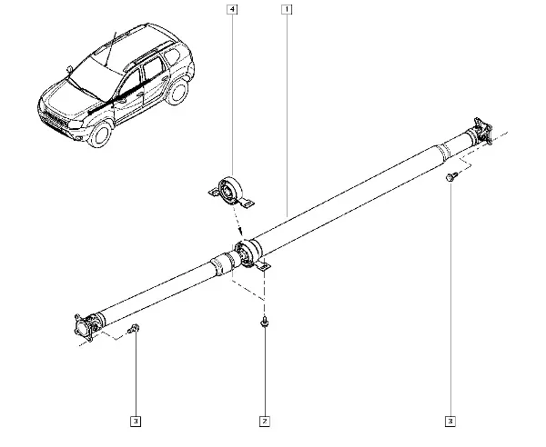 krzyzak-walu-dacia-duster-4x4-stan-nowy
