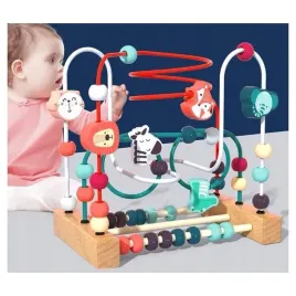 edukacyjny-drewniany-labirynt-przeplatanka-zwierzeta-zoo-mula-nauka