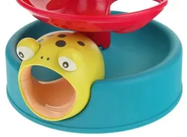 fontanna-kolorowa-wieza-piramida-wyrzutnia-pilek-osmiornica-pileczki