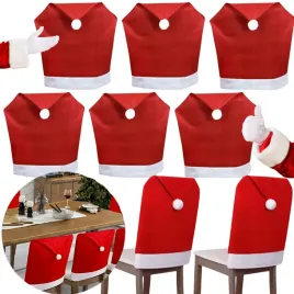 pokrowce-na-krzesla-swiateczne-6-szt-komplet-czapka-mikolaja-ozdoba-zestaw