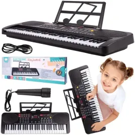 organy-elektroniczne-keyboard-pianinko-pianino-dla-dzieci-mikrofon-organki