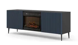 szafka-rtv-ravenna-2d-170-cm-z-kominkiem-elektrycznym-czarny-mat-granat