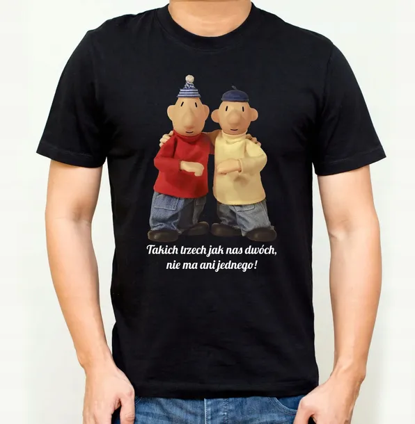 KOSZULKA SĄSIEDZI NADRUKIEM T-SHIRT ŚMIESZNY Prezent DLA SĄSIADA Kolegi