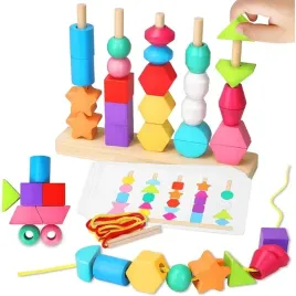 ukladanka-drewniana-piramidki-sorter-klocki-sensoryczne-montessori