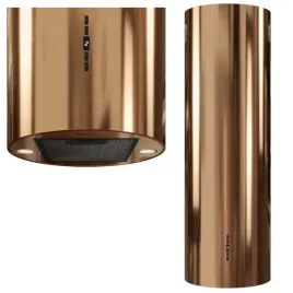 okap-kuchenny-wyspowy-wiszacy-tuba-39-cm-globalo-calmio-zloty-carmel-gold