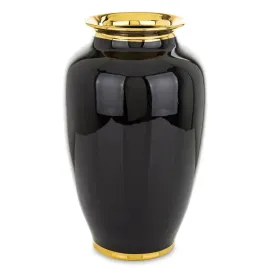 wazon-czarny-ze-zlotymi-wykonczeniami-ceramiczny-flakon-dekoracja-glamour