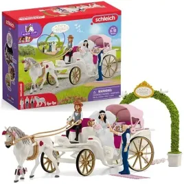 schleich-horse-club-powoz-weselny-z-koniem-slub-figurka-recznie-malowana