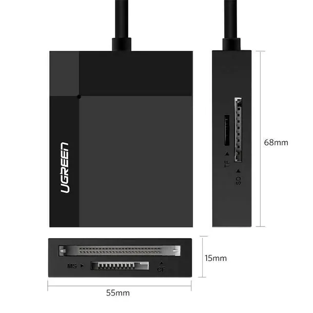 adapter-czytnik-kart-sd-micro-cf-tf-usb-3-0-ugreen-kod-producenta-cr125-30333