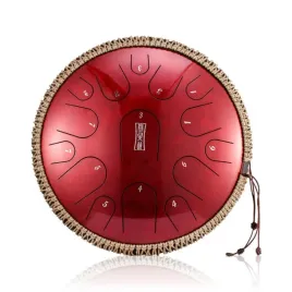 tongue-drum-instrument-etniczny-hluru-14-15-tonow-czerwony-akcesoria