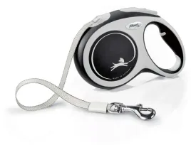 smycz-dla-psa-flexi-new-comfort-tasma-czarna-roz-m-5m-25kg