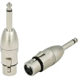 roxtone-ra2xfjm-adapter-xlr-zenski-wtyk-duzy-jack-6-3-mono