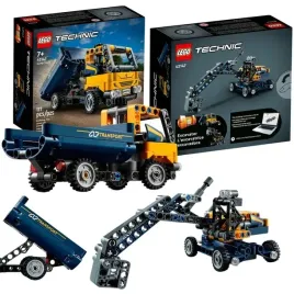 lego-technics-ciezarowka-tir-koparka-wywrotka-maszyny-budowlane-pojazdy