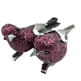 ptaszki-brokatowe-na-klipsie-fioletowe-ozdoba-dekoracja-swiateczna