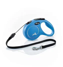 smycz-dla-psa-flexi-new-classic-linka-niebieska-roz-m-5m-20kg