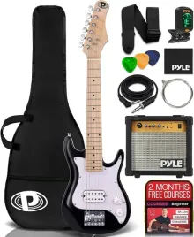 gitara-elektryczna-dla-dzieci-profesjonalna-wzmacniacz-pyle