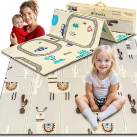 mata-piankowa-edukacyjna-skladana-dla-dzieci-lamy-droga-150x200-cm