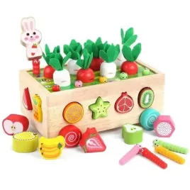 gra-zrecznosciowa-sorter-drewniany-marchewkowy-ogrod-kostka-edukacyjna
