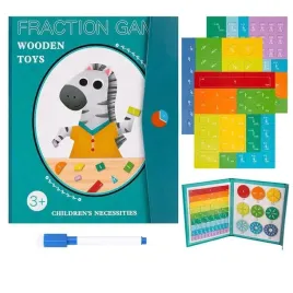 ulamki-zabawka-montessori-matematyka-magnetyczne-puzzle-pisak-zmazywalny