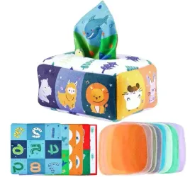 sorter-pudelko-z-chusteczkami-zwierzatka-pluszowe-montessori-sensoryczne