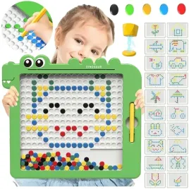tablica-magnetyczna-dla-dzieci-montessori-magpad-dinozaur-klocki-tatuaze