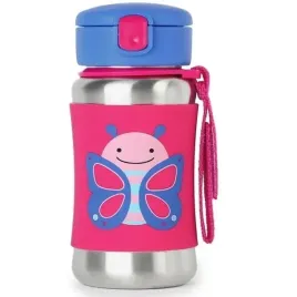 skip-hop-bidon-stalowy-dla-dziecka-motyl-350-ml