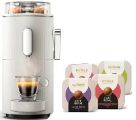 ekspres-do-kawy-coffeeb-globe-4-darmowe-opakowania-kulek-kawowych-bialy