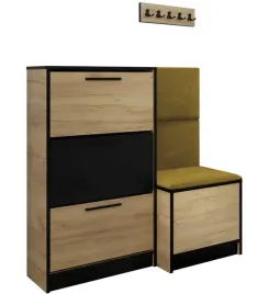 zestaw-kubi-szafka-na-buty-i-siedzisko-dab-craft-zloty-tkanina-zolta
