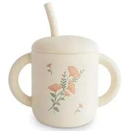 mushie-kubek-silikonowy-do-picia-ze-slomka-dla-dzieci-pink-flowers