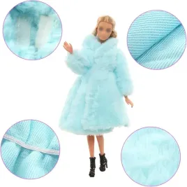 ubranka-dla-lalek-sukienki-ciuszki-plaszcz-buty-zestaw