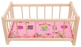 kolyska-drewniana-dziecieca-dla-lalek-z-materacem-lozeczko-zabawka