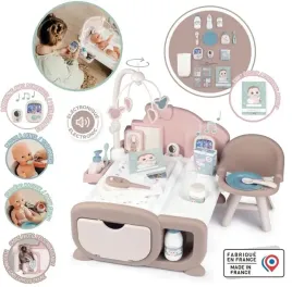 smoby-baby-nurse-elektroniczny-duzy-kacik-opiekunki-dla-lalki-19-akcesoriow