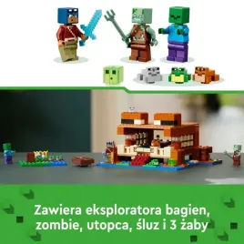 lego-minecraft-21256-dom-w-ksztalcie-zaby-utopiec-bagienny-odkrywca-zombie