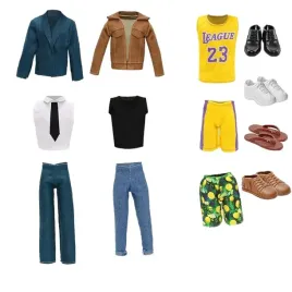 ubranka-ubrania-dla-lalek-garnitur-kurtka-zestaw-buty