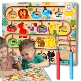 drewniany-labirynt-magnetyczny-montessori-nauka-kolorow-i-liczenia