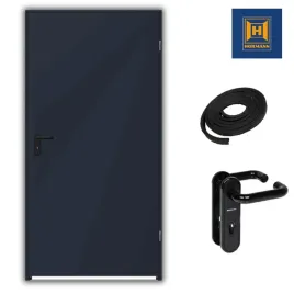 Zdjęcie produktu Drzwi Stalowe Techniczne Tymczasowe Do Piwnicy Hormann Antracyt ZK ISO 70cm