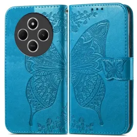 etui-typu-portfel-do-redmi-14c-skorzane-butterfly-smart-case-obudowa-cover