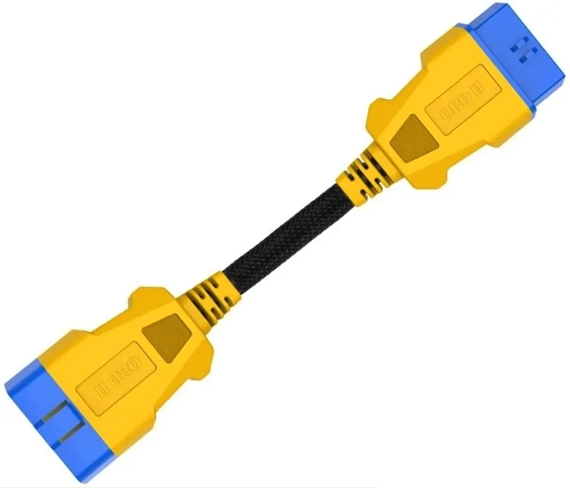 przedluzka-obd-2-ii-przedluzacz-adapter-20cm-oplot-wytrzymala-mocna-20-cm-stan-nowy
