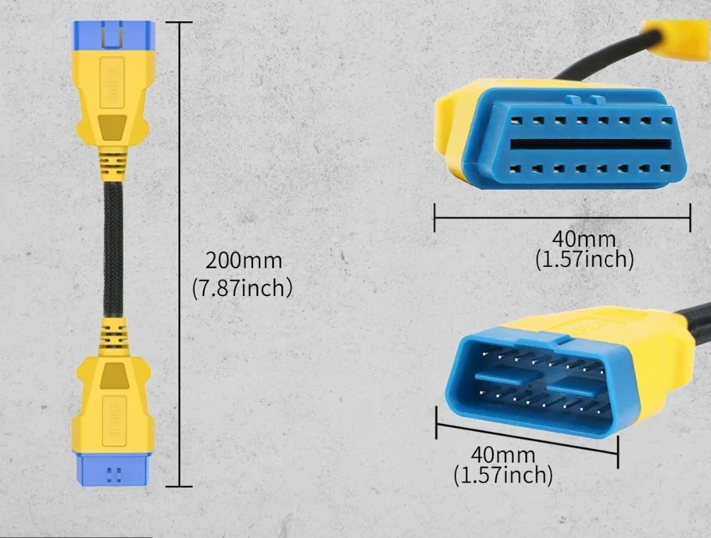 przedluzka-obd-2-ii-przedluzacz-adapter-20cm-oplot-wytrzymala-mocna-20-cm