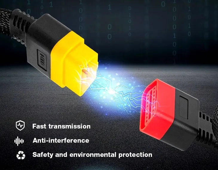 przedluzka-obd-2-ii-launch-autool-thinkdiag-60cm-marka-24diag-stan-nowy