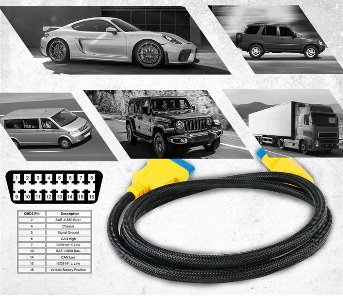przedluzka-obd-2-ii-przedluzacz-adapter-100cm-1m-marka-autool-stan-nowy