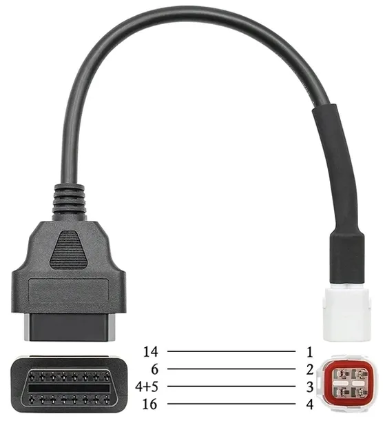 przejsciowka-adapter-kabel-yamaha-4-pin-obd2-obd-2-stan-nowy