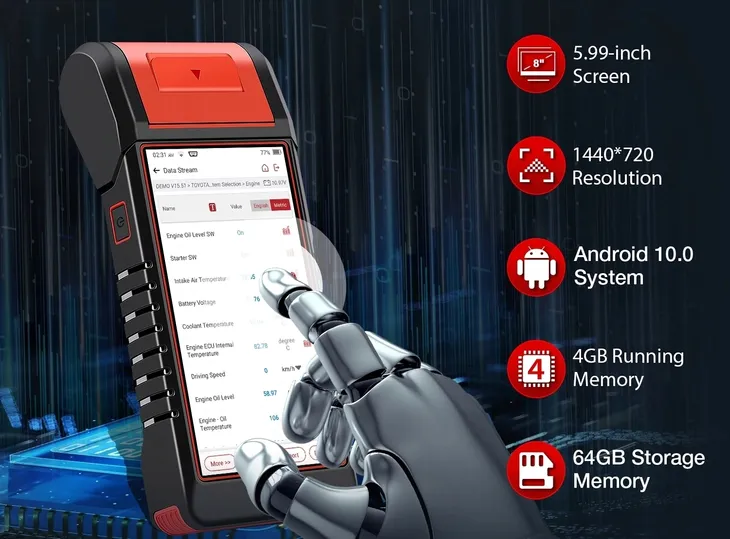 interface-diagnostyczny-programowanie-tpms-tester-akumulatorow-z-drukarka-stan-nowy-kod-producenta-skaner-komputer-obd2-k6-obd-2-obdii-czujnikow