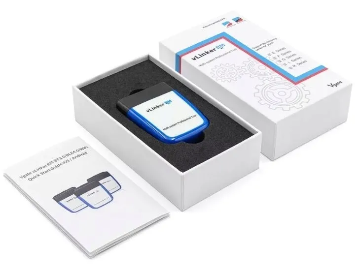 vgate-vlinker-bm-bt-3-0-bmw-bimmercode-bimmerlink-bimmer-tool-kodowanie-obd-stan-nowy
