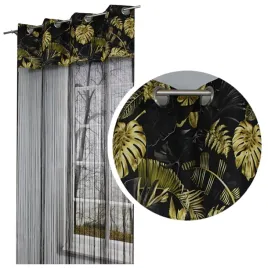 firany-makarony-na-przelotki-150x250-wys-czarny-makaron-czarne-zlote-liscie